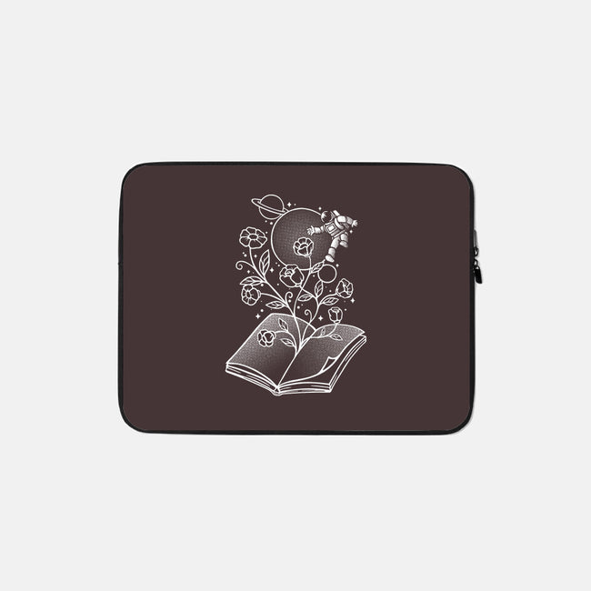 Book Garden Minimalist-None-Zippered-Laptop Sleeve-tobefonseca