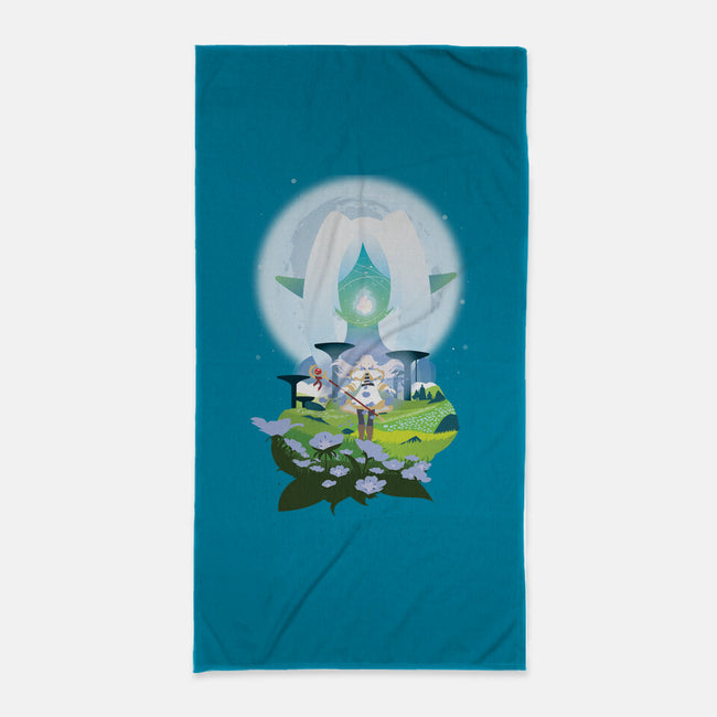 The Mage-None-Beach-Towel-SwensonaDesigns