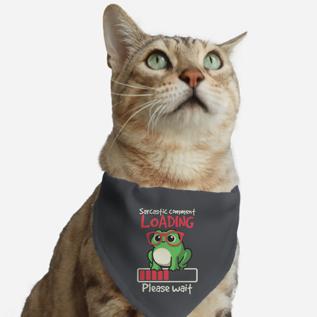 Sarcastic Comment Loading-Cat-Adjustable-Pet Collar-NemiMakeit