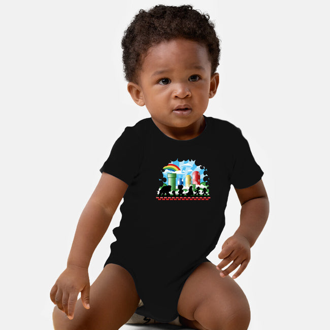 The Fellowship Of The Plumbers-Baby-Basic-Onesie-zascanauta