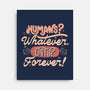 Humans Whatever Cats Forever-None-Stretched-Canvas-tobefonseca