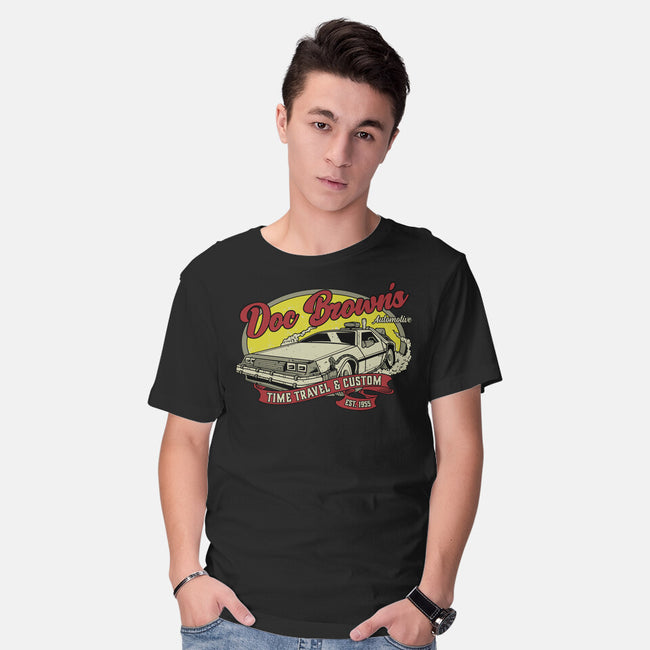 Doc's Automotive-Mens-Basic-Tee-retrodivision