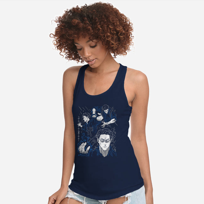 Grade One Sorcerer-Womens-Racerback-Tank-constantine2454