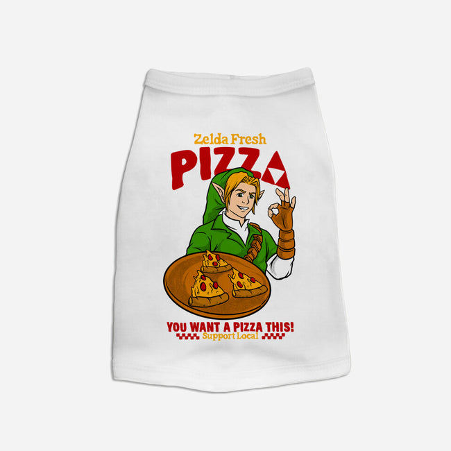 Fresh Pizza-Cat-Basic-Pet Tank-spoilerinc