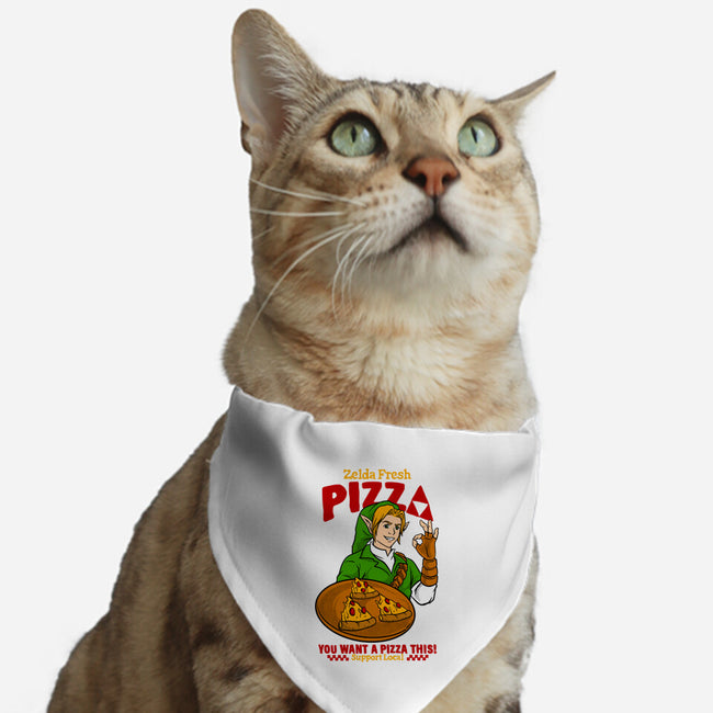 Fresh Pizza-Cat-Adjustable-Pet Collar-spoilerinc