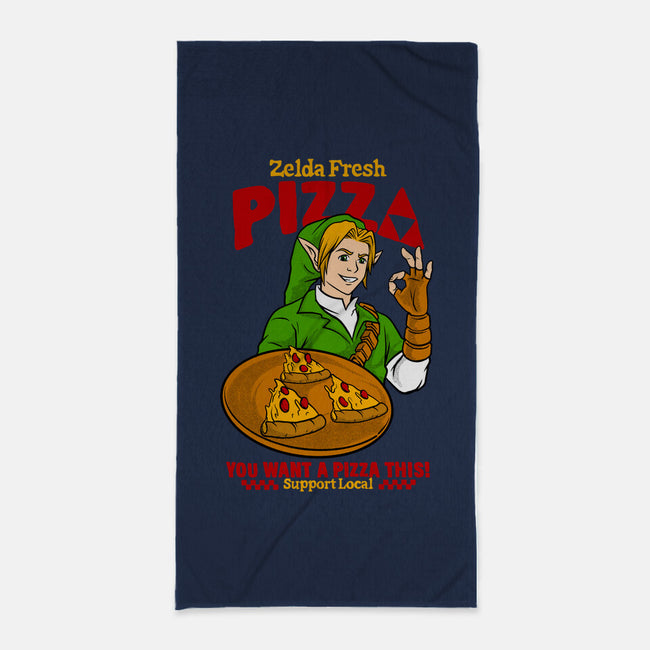 Fresh Pizza-None-Beach-Towel-spoilerinc