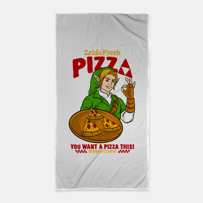 Fresh Pizza-None-Beach-Towel-spoilerinc