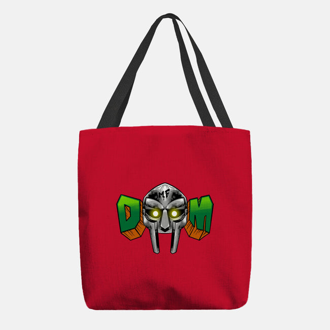 Doom Mask-None-Basic Tote-Bag-spoilerinc