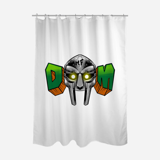 Doom Mask-None-Polyester-Shower Curtain-spoilerinc