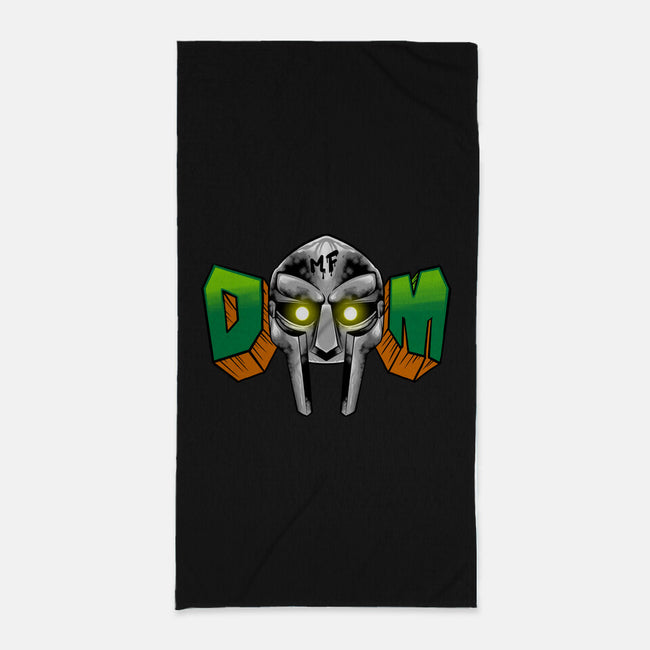 Doom Mask-None-Beach-Towel-spoilerinc