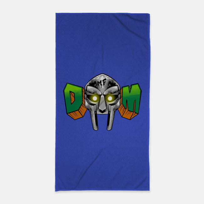 Doom Mask-None-Beach-Towel-spoilerinc