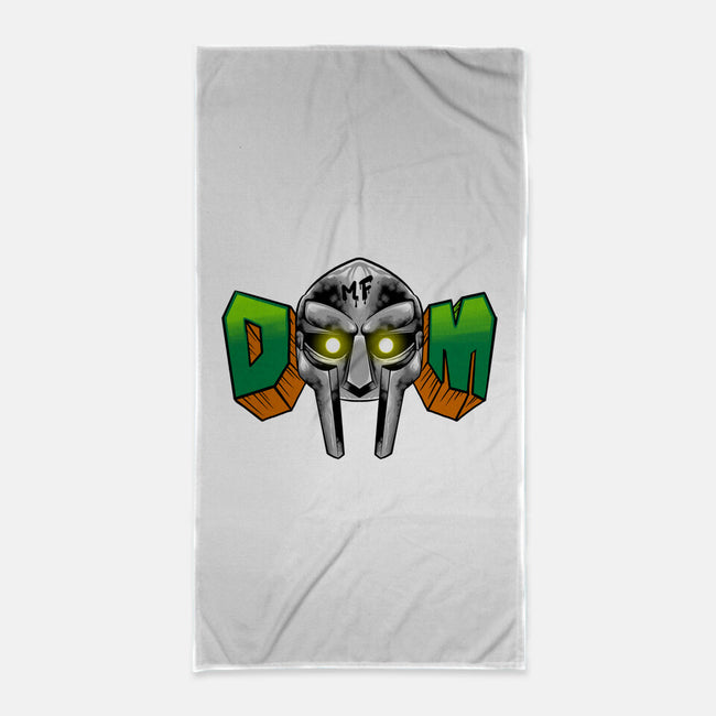 Doom Mask-None-Beach-Towel-spoilerinc