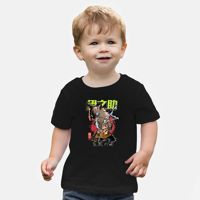 The Inosuke Blades-Baby-Basic-Tee-Diego Oliver