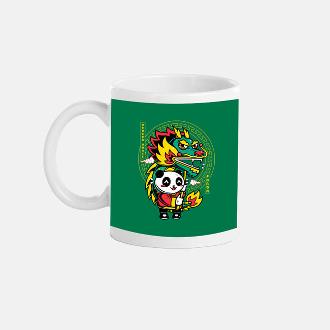 Dragon Dance Panda-None-Mug-Drinkware-krisren28