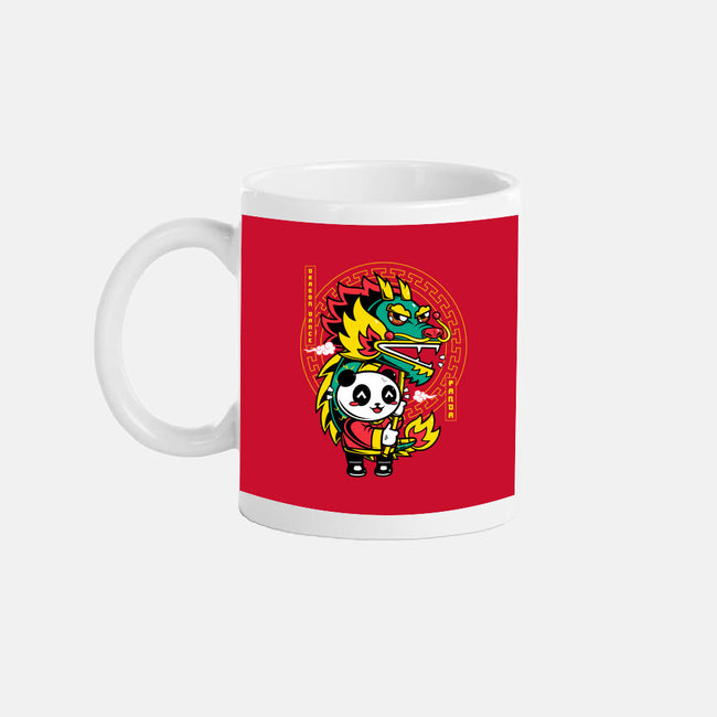 Dragon Dance Panda-None-Mug-Drinkware-krisren28