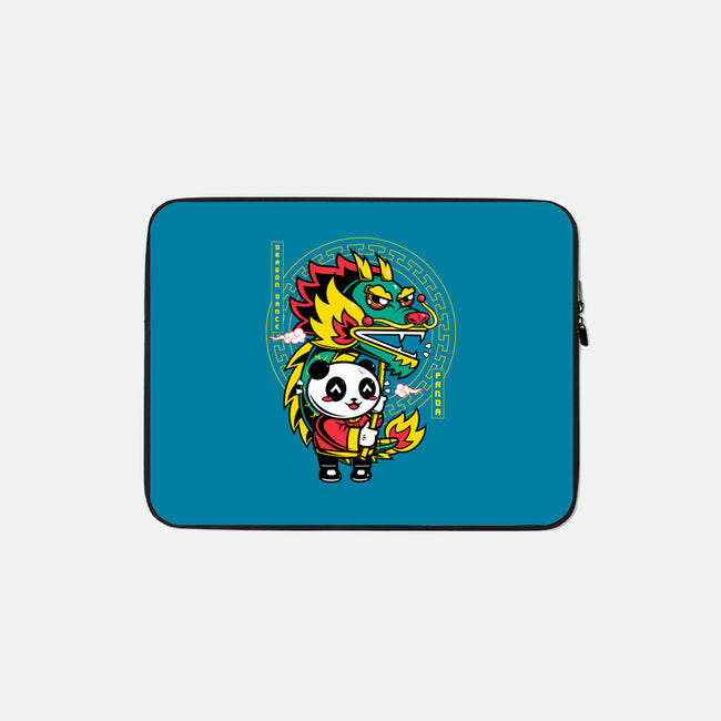 Dragon Dance Panda-None-Zippered-Laptop Sleeve-krisren28