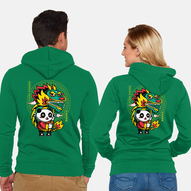 Dragon Dance Panda-Unisex-Zip-Up-Sweatshirt-krisren28