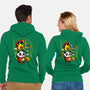 Dragon Dance Panda-Unisex-Zip-Up-Sweatshirt-krisren28