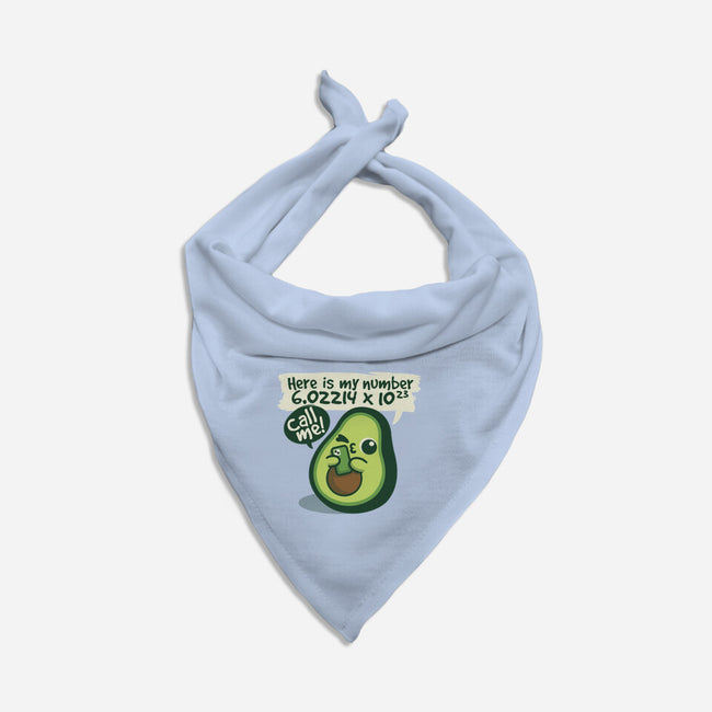 Call Me Avocado Number-Cat-Bandana-Pet Collar-NemiMakeit