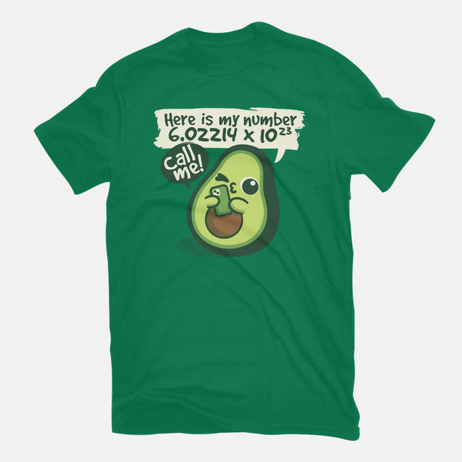 Call Me Avocado Number-Mens-Premium-Tee-NemiMakeit