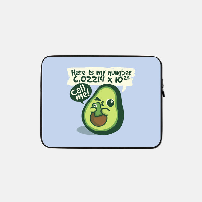 Call Me Avocado Number-None-Zippered-Laptop Sleeve-NemiMakeit