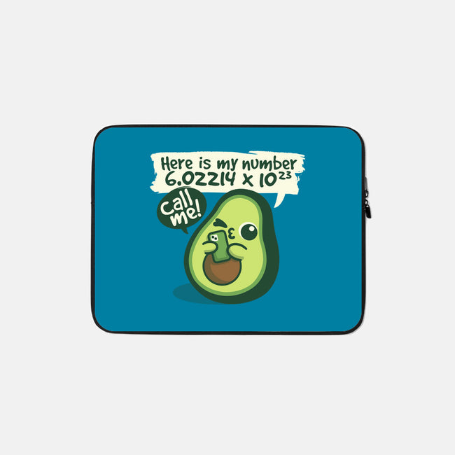 Call Me Avocado Number-None-Zippered-Laptop Sleeve-NemiMakeit