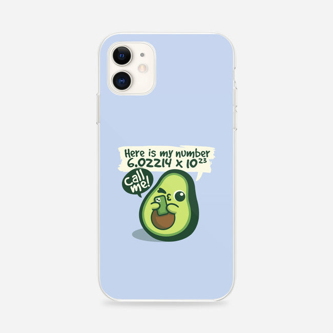 Call Me Avocado Number-iPhone-Snap-Phone Case-NemiMakeit