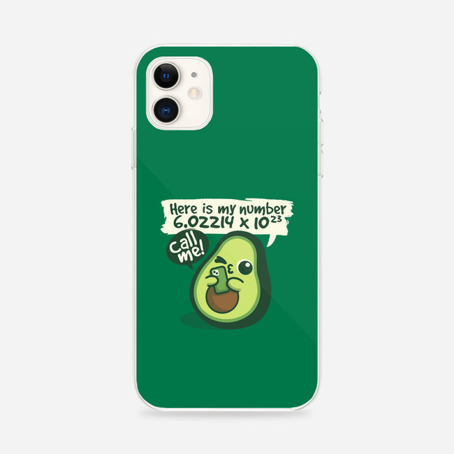 Call Me Avocado Number-iPhone-Snap-Phone Case-NemiMakeit