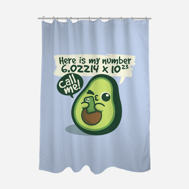 Call Me Avocado Number-None-Polyester-Shower Curtain-NemiMakeit