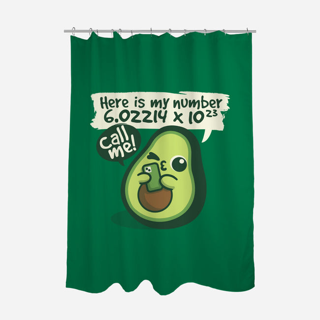 Call Me Avocado Number-None-Polyester-Shower Curtain-NemiMakeit