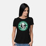 Death Over Decaf-Womens-Basic-Tee-Tri haryadi