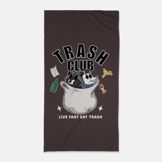 Trash Panda Club-None-Beach-Towel-Tri haryadi