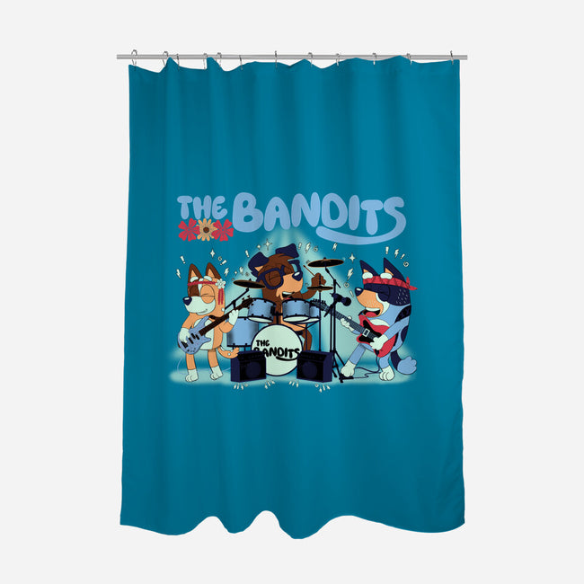 The Bandits-None-Polyester-Shower Curtain-rmatix