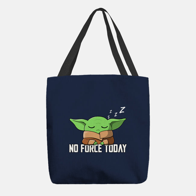 No Force Today-None-Basic Tote-Bag-NMdesign