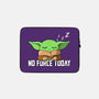 No Force Today-None-Zippered-Laptop Sleeve-NMdesign