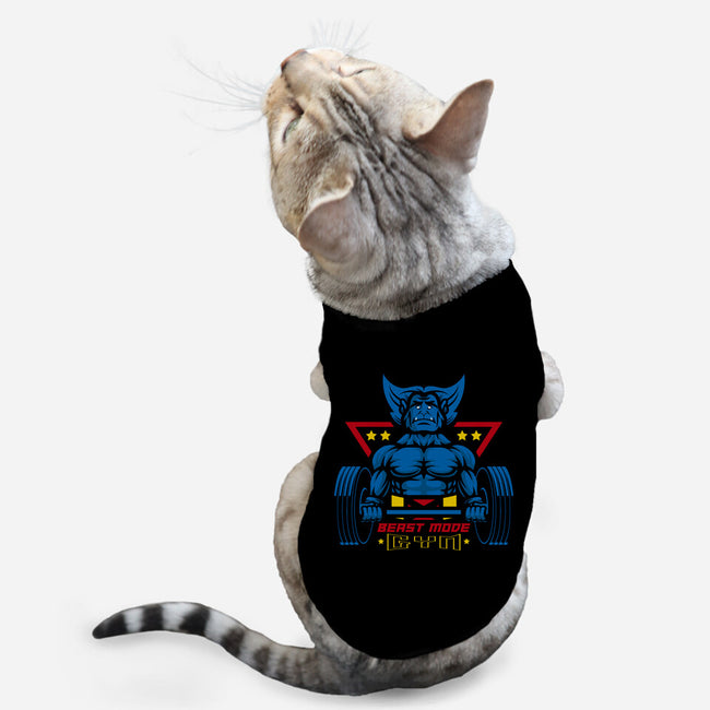 Beast Mode Gym-Cat-Basic-Pet Tank-jrberger