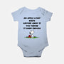 An Apple A Day-Baby-Basic-Onesie-drbutler