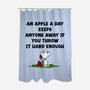 An Apple A Day-None-Polyester-Shower Curtain-drbutler