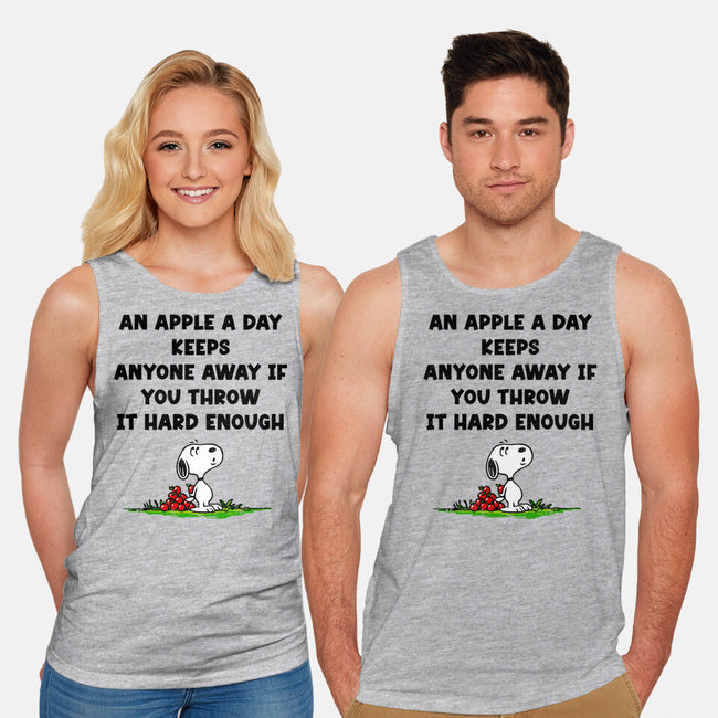 An Apple A Day-Unisex-Basic-Tank-drbutler