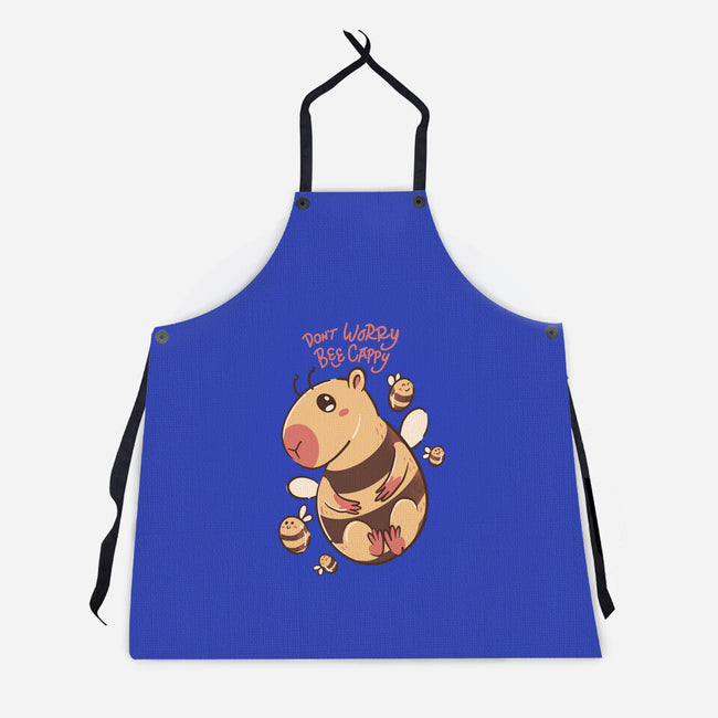 Bee Cappy-Unisex-Kitchen-Apron-spoilerinc