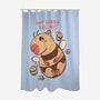 Bee Cappy-None-Polyester-Shower Curtain-spoilerinc