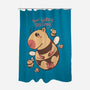 Bee Cappy-None-Polyester-Shower Curtain-spoilerinc