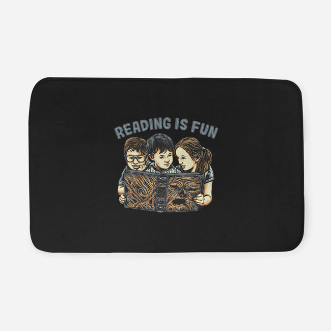 Reading Is Fun For Us-None-Memory Foam-Bath Mat-momma_gorilla