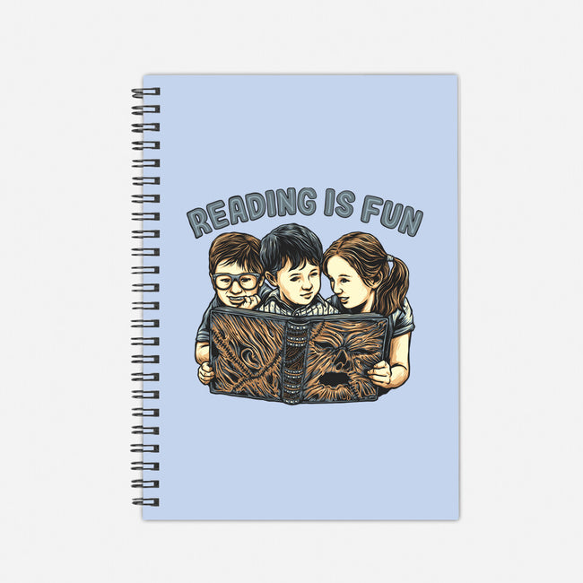 Reading Is Fun For Us-None-Dot Grid-Notebook-momma_gorilla