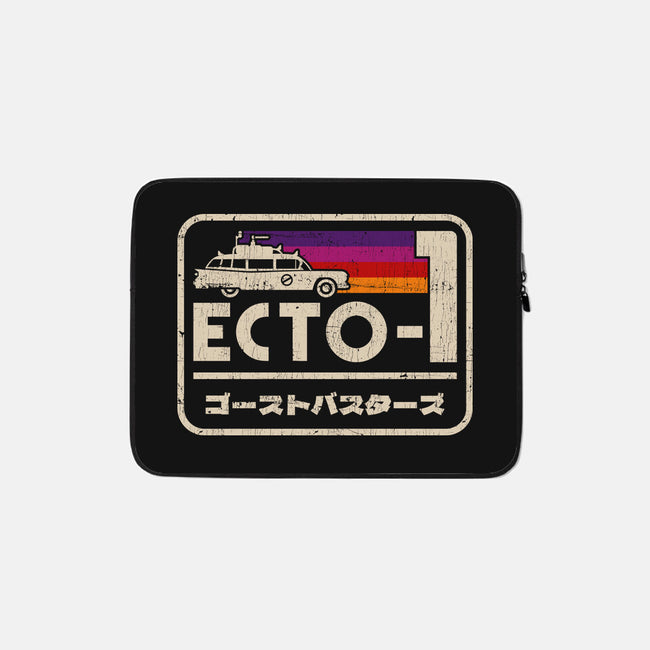 Iconic Ecto-1-None-Zippered-Laptop Sleeve-sachpica