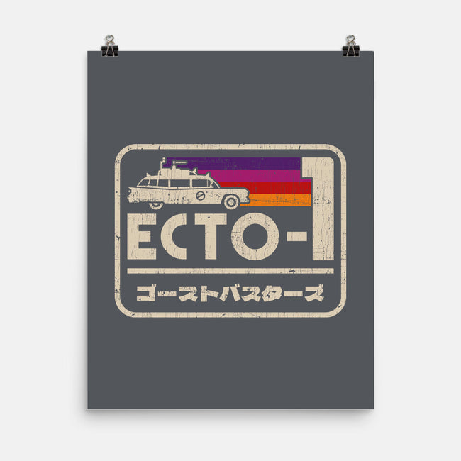 Iconic Ecto-1-None-Matte-Poster-sachpica