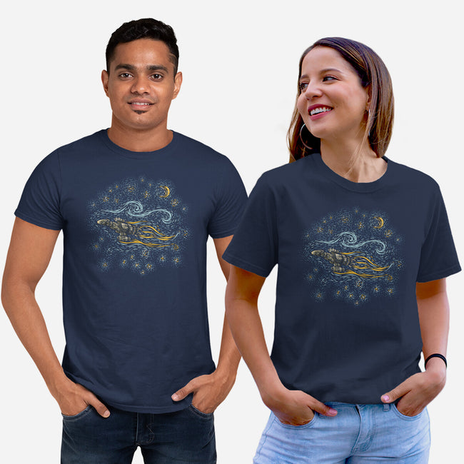 Shiny Night-Unisex-Basic-Tee-kg07