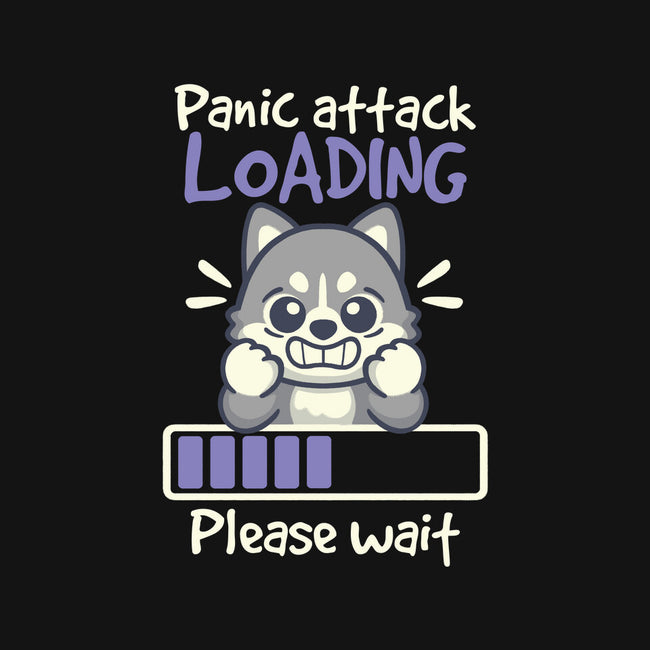 Panic Attack Loading-Mens-Basic-Tee-NemiMakeit