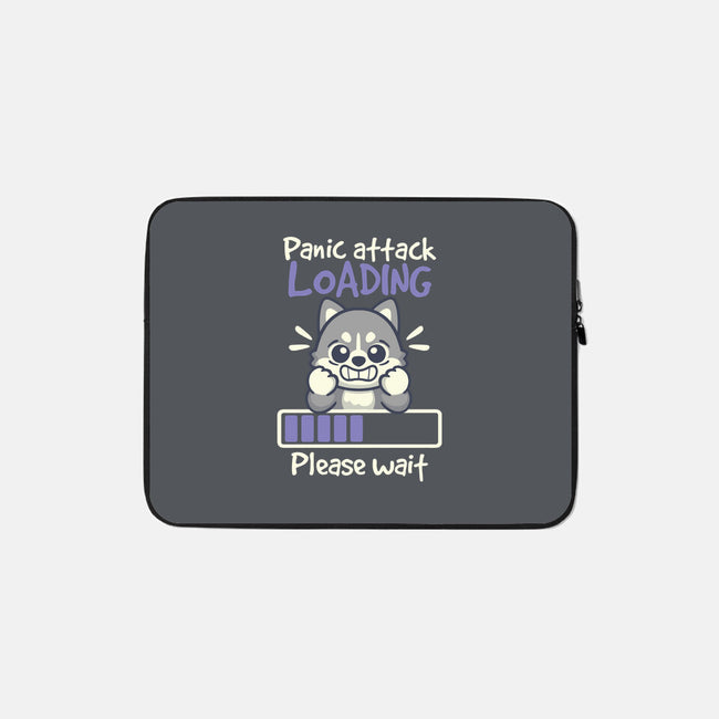 Panic Attack Loading-None-Zippered-Laptop Sleeve-NemiMakeit