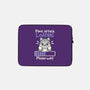 Panic Attack Loading-None-Zippered-Laptop Sleeve-NemiMakeit